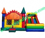YF-giant inflatable combo slide-89