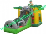 YF-inflatable castle slide combo-117