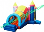 YF-inflatable castle slide combo-118