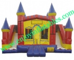 YF-inflatable castle slide combo-126