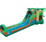 YF-inflatable castle slide combo-136