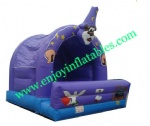 YF-inflatable clown bounce house-97