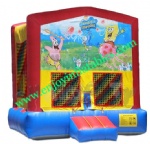 YF-inflatable bouncer spongebob-58