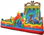 YF-inflatable playground slide-55