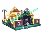 YF-kong adventure inflatable playground-31