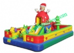 YF-santa claus inflatable fun city-16