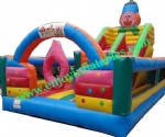 YF-clown inflatable fun city-04