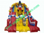 YF-inflatable clown slide-42