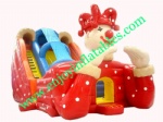 YF-inflatable clown slide-39