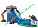YF-inflatable dry slide-19