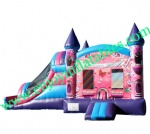 YF-inflatable bouncer slide combo-46