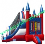YF-inflatable bouncer slide combo-47