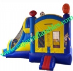 YF-inflatable slide jumper combo bouncer -51