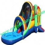 YF-inflatable slide combo-72